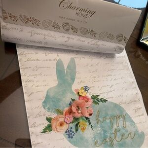 Charming Home Easter Table Runner - 13x72 inch